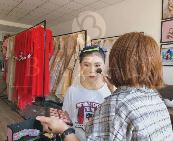 Tuyệt tác make-up cô dâu từ đôi bàn tay vàng của Bazan Studio - Ảnh 3