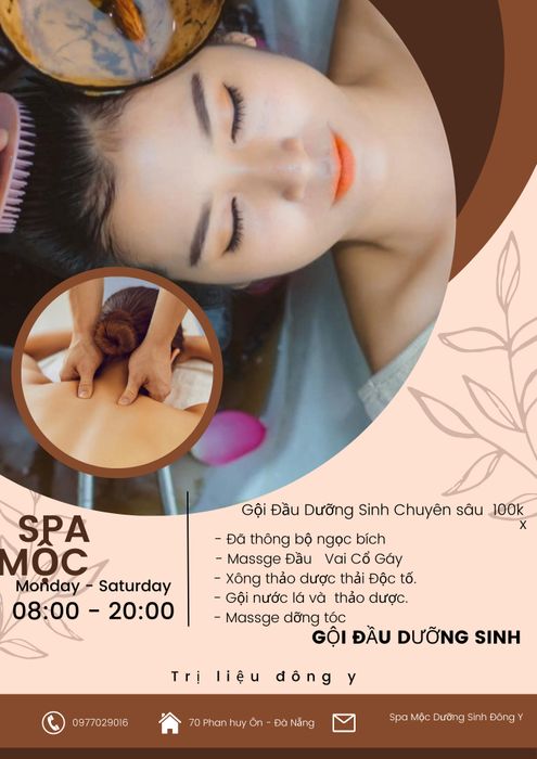Không gian xanh mát tại Dưỡng Sinh Mộc