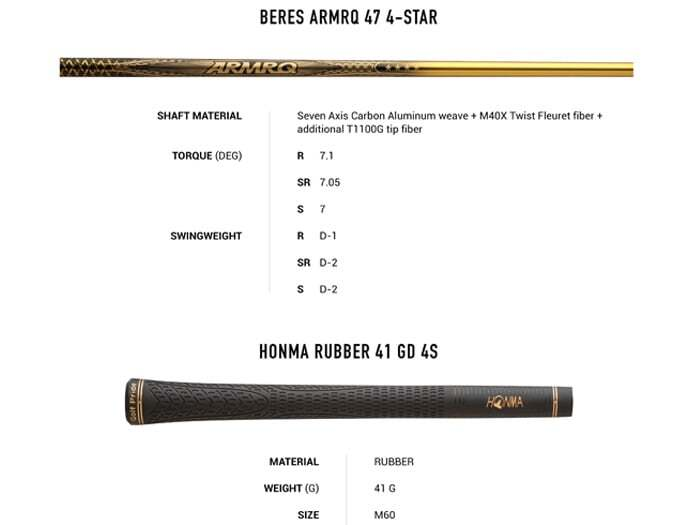 Gậy golf Driver Honma  