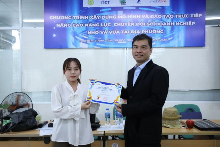 Hình ảnh lớp học tại Trung Tâm Tin Học Đại Học An Giang