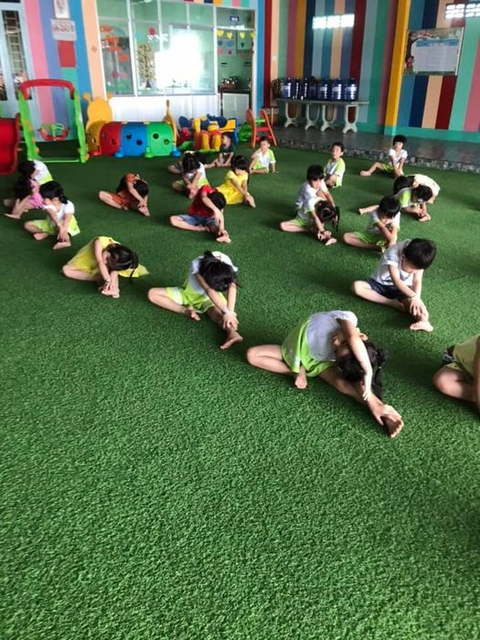 Hình ảnh không gian học tập tại Trường Mầm non Nắng Vàng