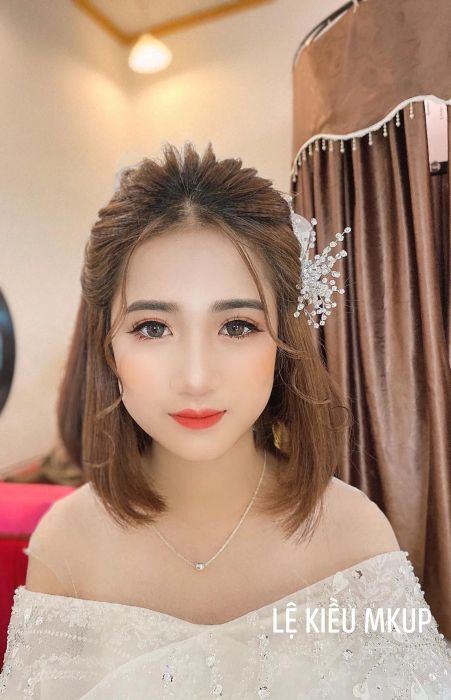 Tuyệt tác trang điểm cô dâu từ Bridal Quang Dũng - Ảnh 3