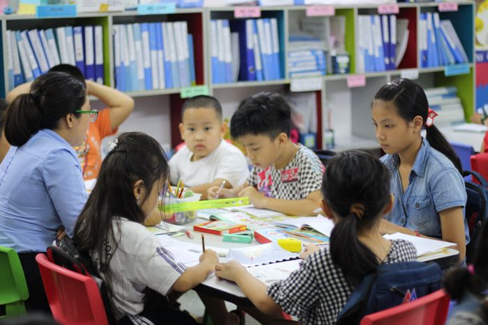 Hoạt động học tập sôi nổi tại Anh Ngữ AMA