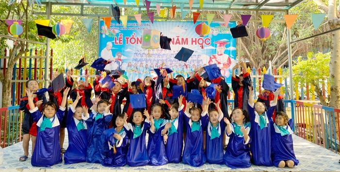 Không gian học tập đầy màu sắc tại Trường Mầm non Sao Mai