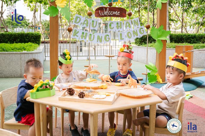 Hình ảnh không gian học tập hiện đại tại ILO Preschool