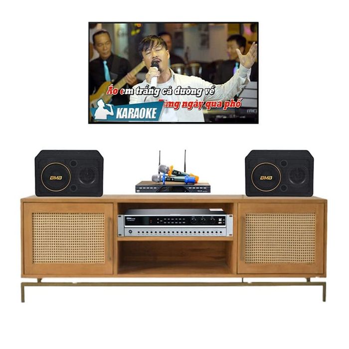 Hình ảnh thực tế dàn karaoke BMB cao cấp