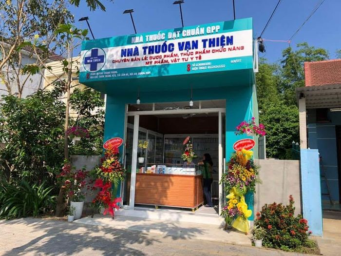Quầy thuốc đạt chuẩn GPP của Nhà thuốc Vạn Thiện