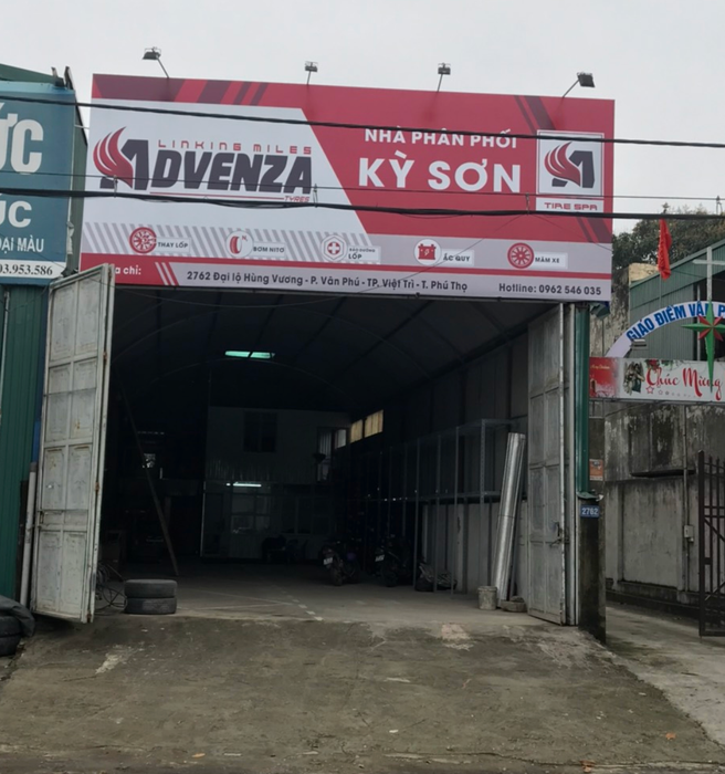 Hình ảnh đại lý phân phối lốp Milestar & Advenza Kỳ Sơn