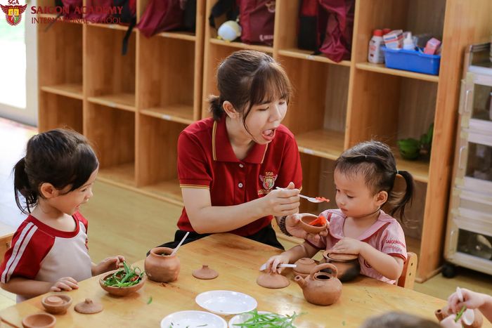 Hình ảnh hoạt động ngoại khóa tại Saigon Academy