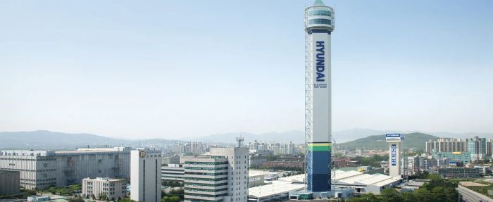 Hình ảnh thang máy Hyundai phiên bản 1