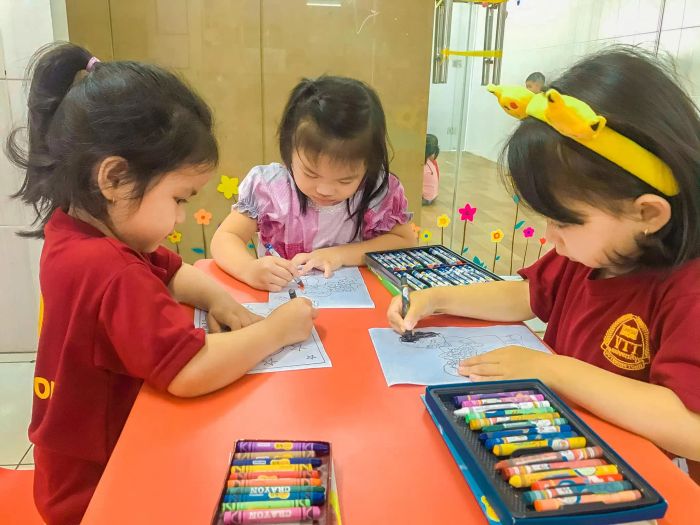 Khoảnh khắc học tập vui chơi tại Kidschool VTTU