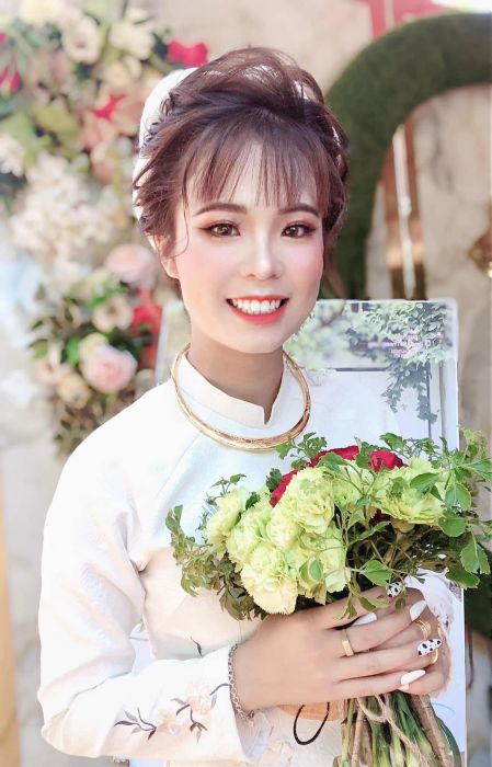 Tác phẩm nghệ thuật trang điểm cô dâu tại Huyền Trang Make'Up - Ảnh 1