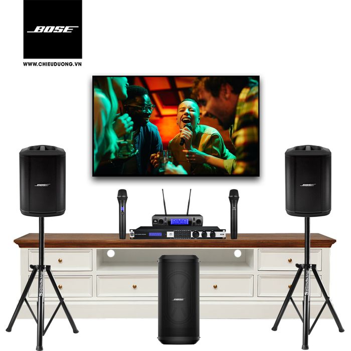 Hình ảnh chi tiết dàn karaoke Bose phiên bản cao cấp