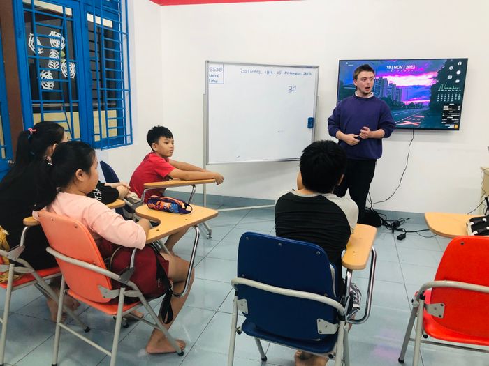Hình ảnh 1 - Không gian học tập tại Ngoại ngữ Embassy