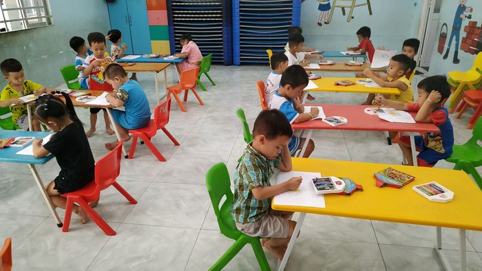 Không gian học tập sáng tạo tại Trường Mầm non Sao Mai