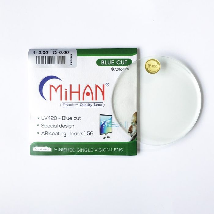 Hình ảnh chân thực tròng kính Mihan phiên bản cao cấp