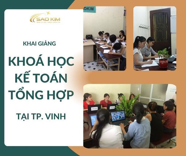 Không gian học tập chuyên nghiệp tại Kế Toán Sao Kim