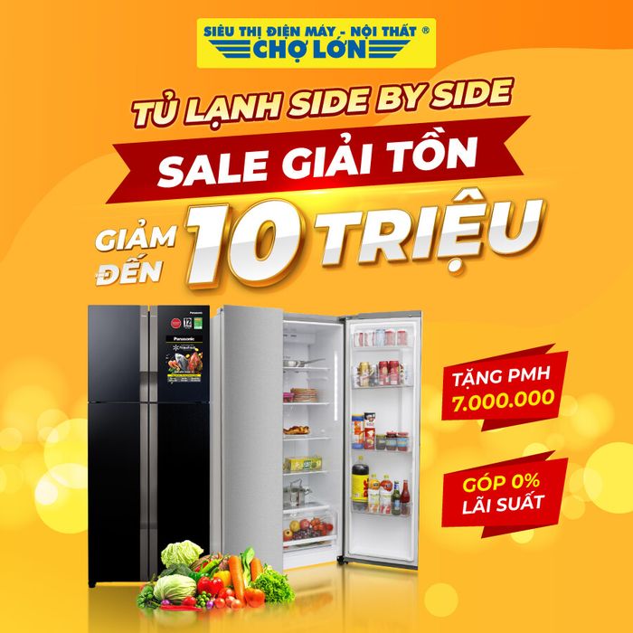Không gian trưng bày hiện đại tại Siêu thị Điện máy - Nội thất Chợ Lớn
