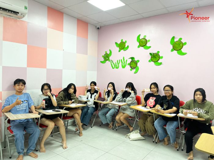 Hình ảnh 2 - Hoạt động ngoại khóa tại Ngoại ngữ Tiên Phong