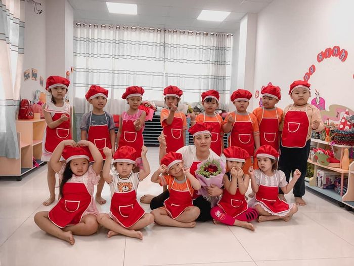 Hoạt động vui chơi sáng tạo của bé tại Trường Mầm Non Á Châu