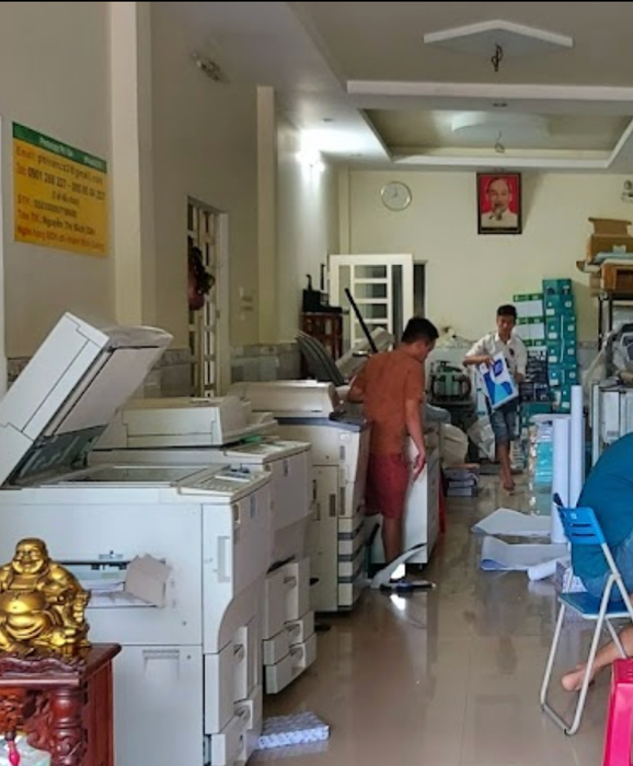 Hình ảnh thực tế Photocopy In Ấn Phi Vân