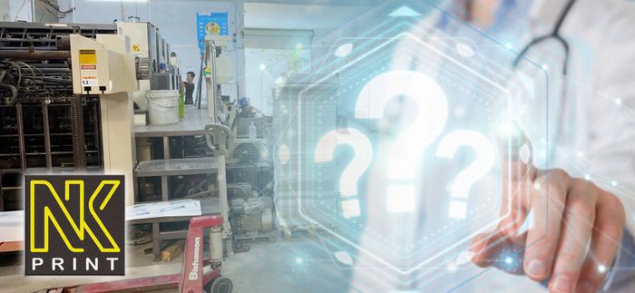 Không gian sản xuất hiện đại tại NKprint