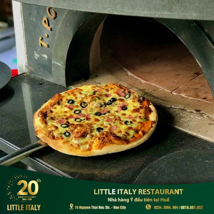 Những tác phẩm pizza nghệ thuật tại Little Italy Restaurant