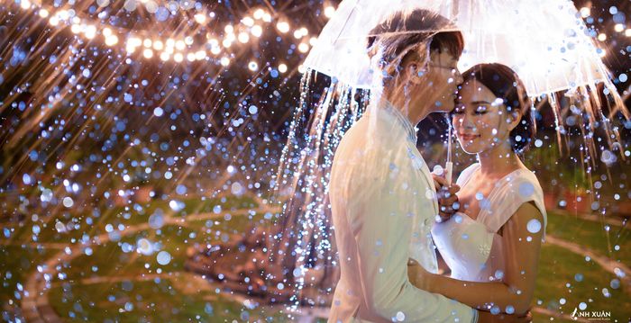 Khoảnh khắc tình yêu được ghi lại tại Anh Xuân Wedding Plaza