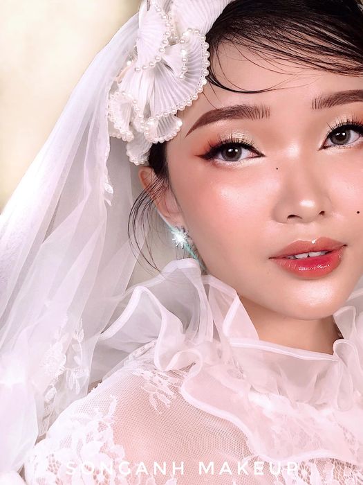 Tác phẩm trang điểm cô dâu ấn tượng tại Song Anh Makeup