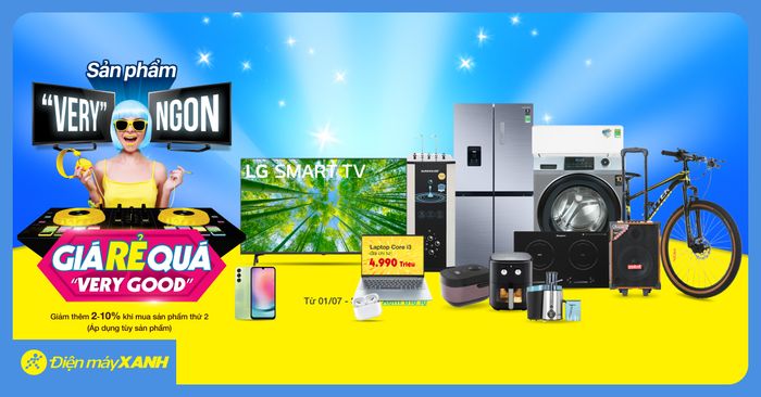 Không gian trải nghiệm sản phẩm tại Điện Máy Xanh