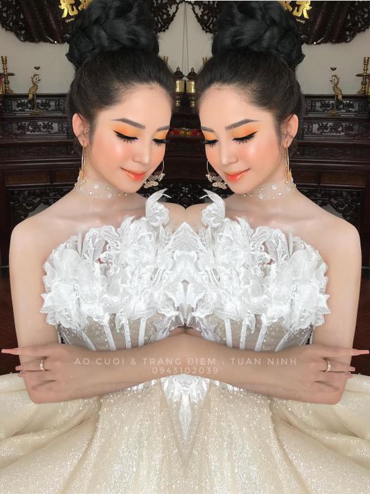 Tác phẩm trang điểm cô dâu ấn tượng tại Makeup Tuấn Ninh