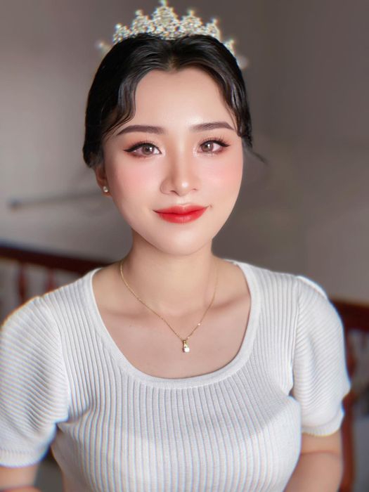 Hình ảnh trang điểm cô dâu tại Phạm Nhung Makeup Academy