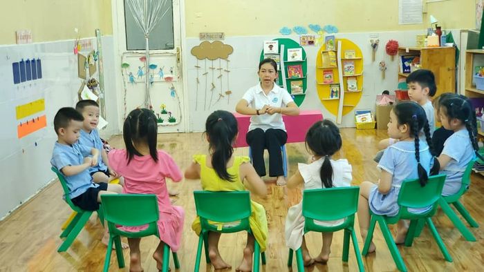 Hình ảnh không gian học tập tại Trường Mầm Non Ngôi Nhà Nhỏ