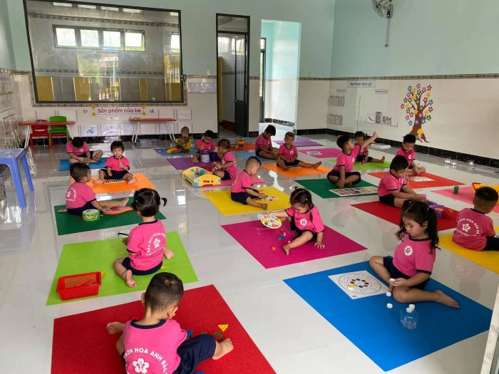 Những khoảnh khắc đáng yêu tại Trường Mầm Non Hoa Anh Đào
