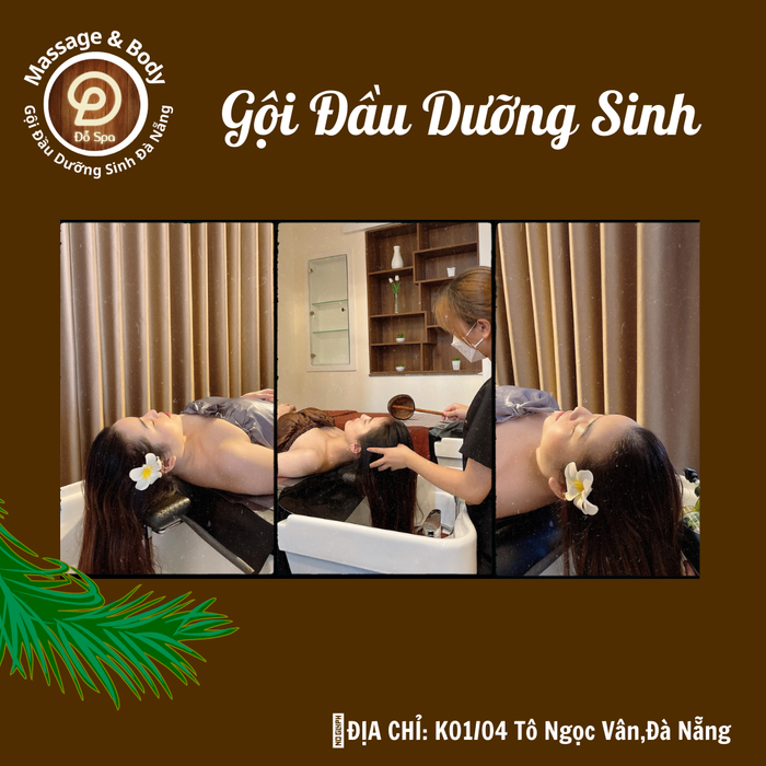 Quy trình gội đầu dưỡng sinh chuyên nghiệp tại Đỗ Spa
