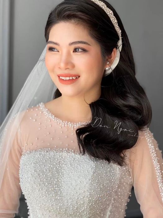 Hình ảnh tác phẩm trang điểm cô dâu tại Đan Ngọc Makeup
