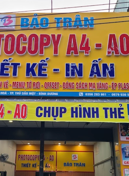 Hình ảnh thực tế tại Photocopy Bảo Trân