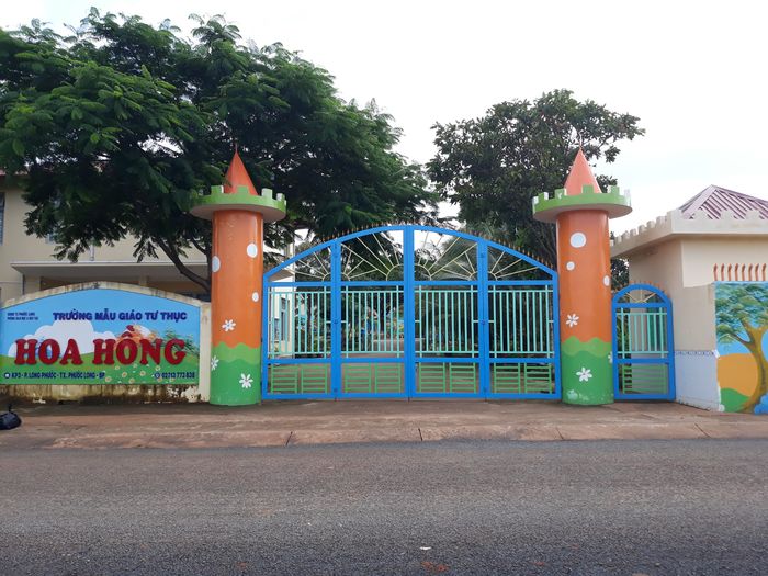 Không gian học tập tại Trường Mẫu Giáo Tư Thục Hoa Hồng