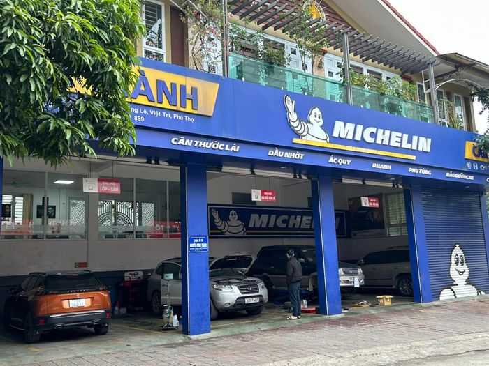 Hình ảnh thực tế tại Michelin Car Service - Hà Thành