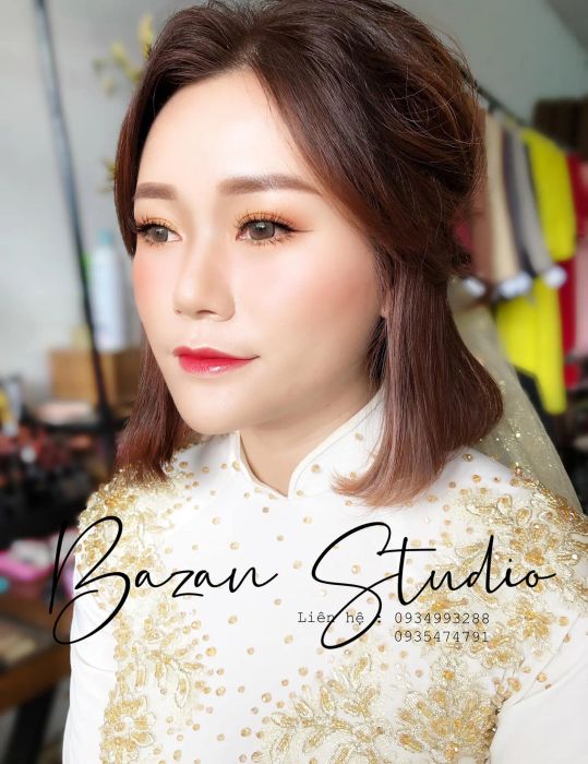 Hình ảnh tác phẩm trang điểm cô dâu tại Bazan Studio