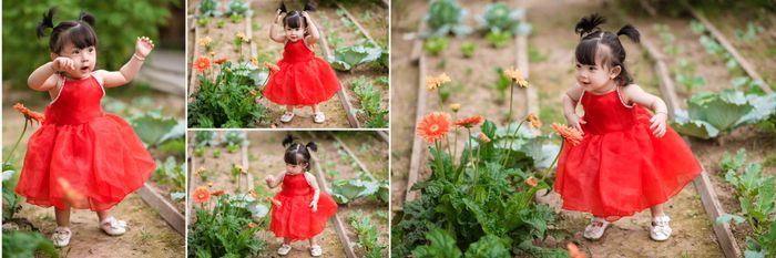 Khoảnh khắc tỏa sáng của bé tại Thanh Mai Bridal