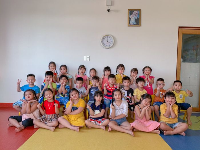 Khoảnh khắc học tập vui vẻ tại Trường Mầm Non Thành Danh