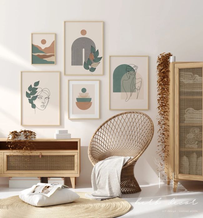 Tác phẩm tranh Canvas độc bản tại Herb Decor