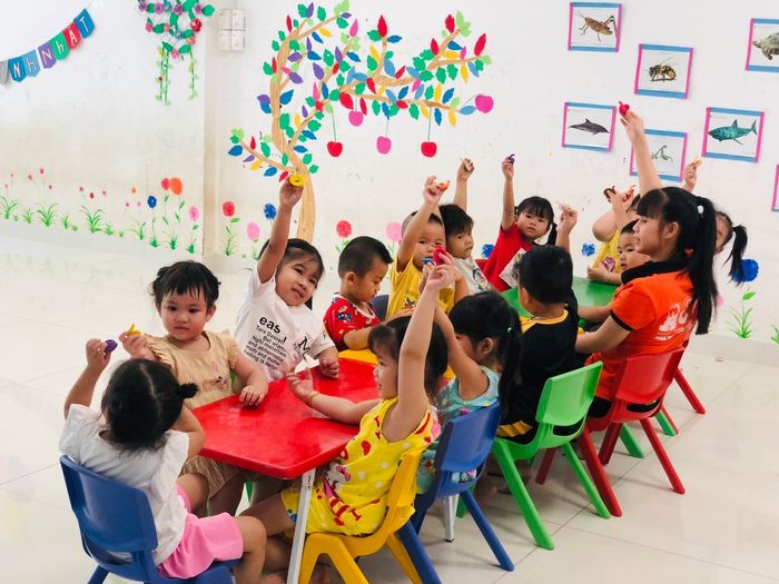 Không gian học tập hiện đại tại Trường Mầm Non Á Châu