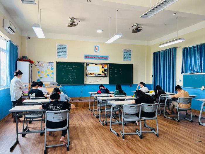 Hình ảnh không gian giáo dục xanh tại Trường Xanh Tuệ Đức