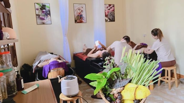 Không gian thư giãn tại Tâm An Nhiên Spa