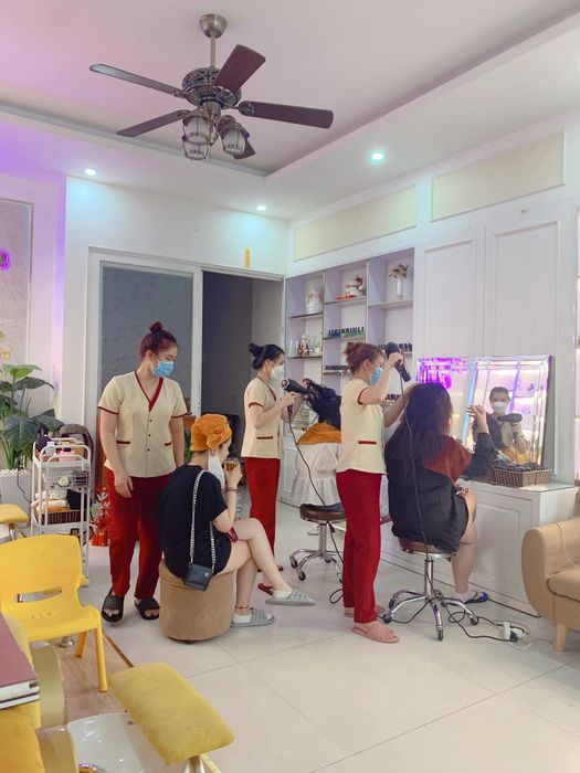 Quy trình gội đầu dưỡng sinh chuyên nghiệp tại Liên An