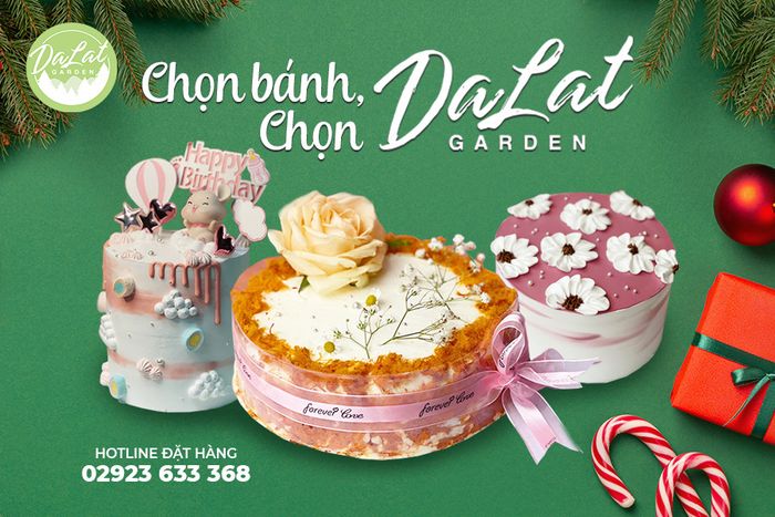 Bộ sưu tập hình ảnh bánh kem nghệ thuật tại Dalat Garden Bakery
