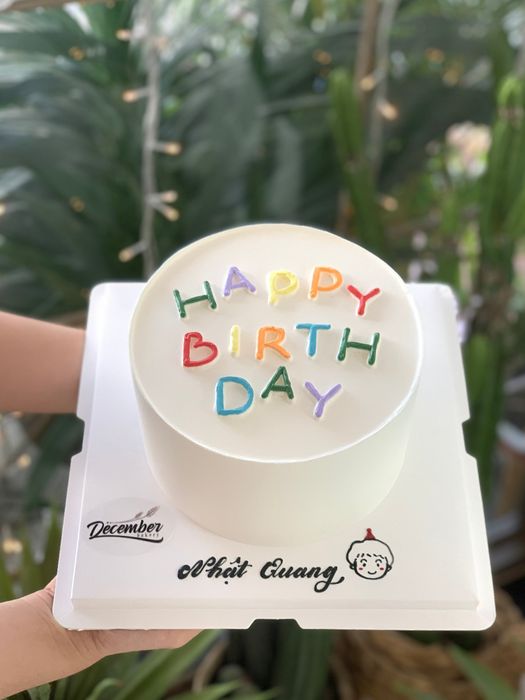 Hình ảnh những tác phẩm bánh nghệ thuật từ December Bakery