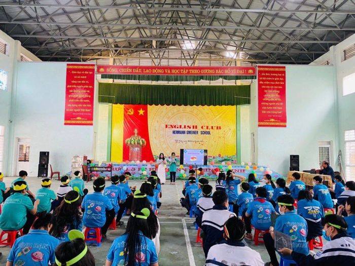 Hoạt động thể thao sôi nổi của học sinh Hermann Gmeiner